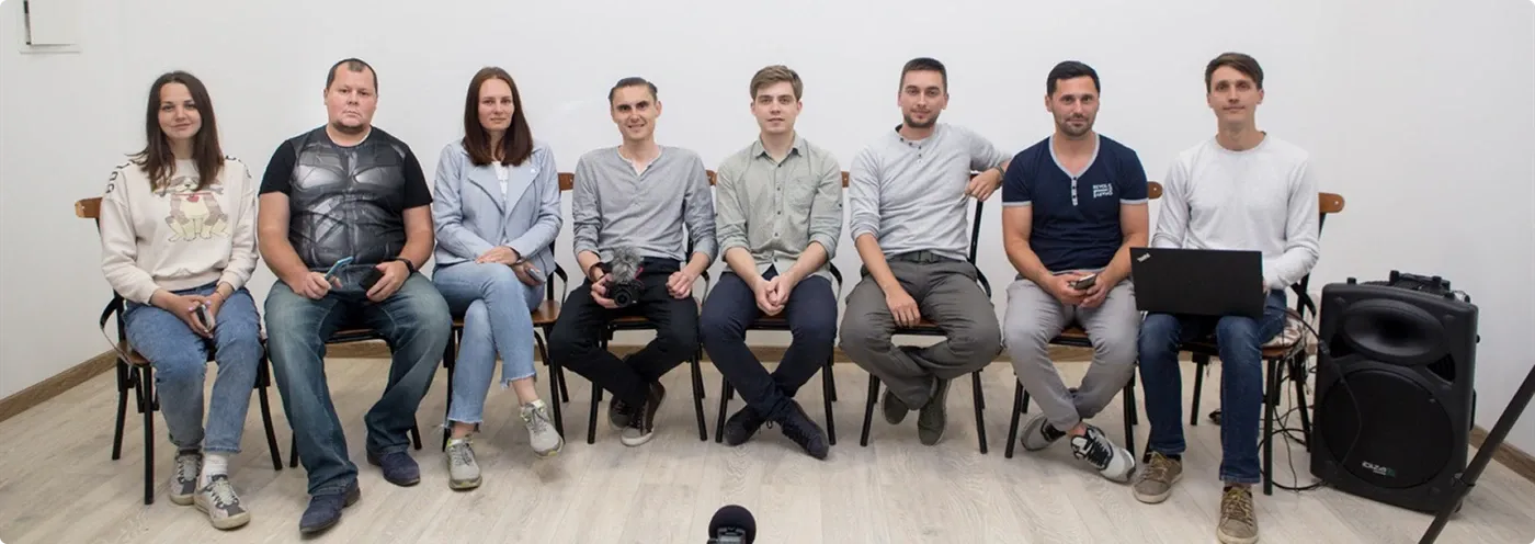 Команда організації «Молоді Ініціативні»